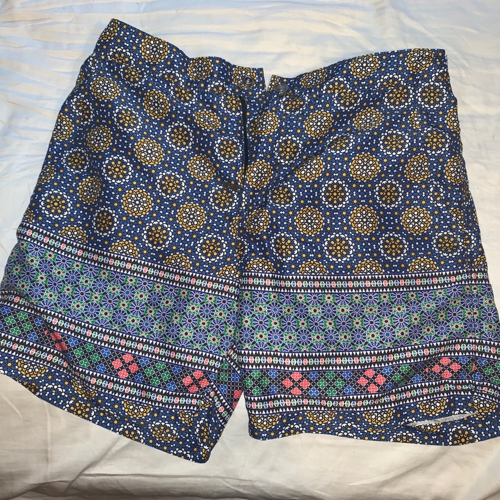 PANGEA Men’s Alhambra Pattern Swim Shorts